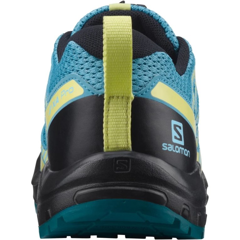 Turquoise Salomon Xa Pro V8 Kids' Hiking Shoes | IE VT5612